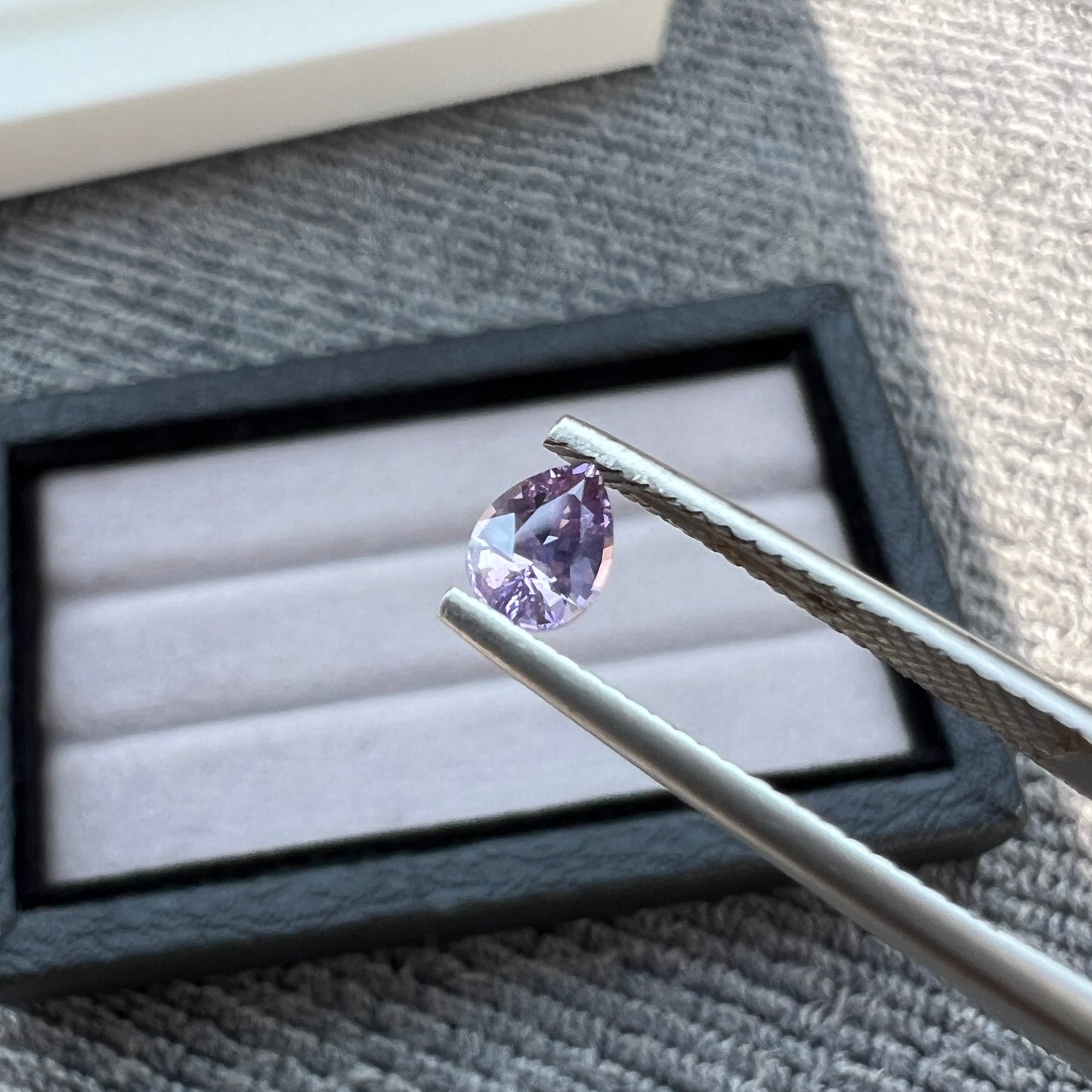 Opalescent purple Sapphire | Natural Sri lanka Ceylon Gemstone | Loupe Clean |