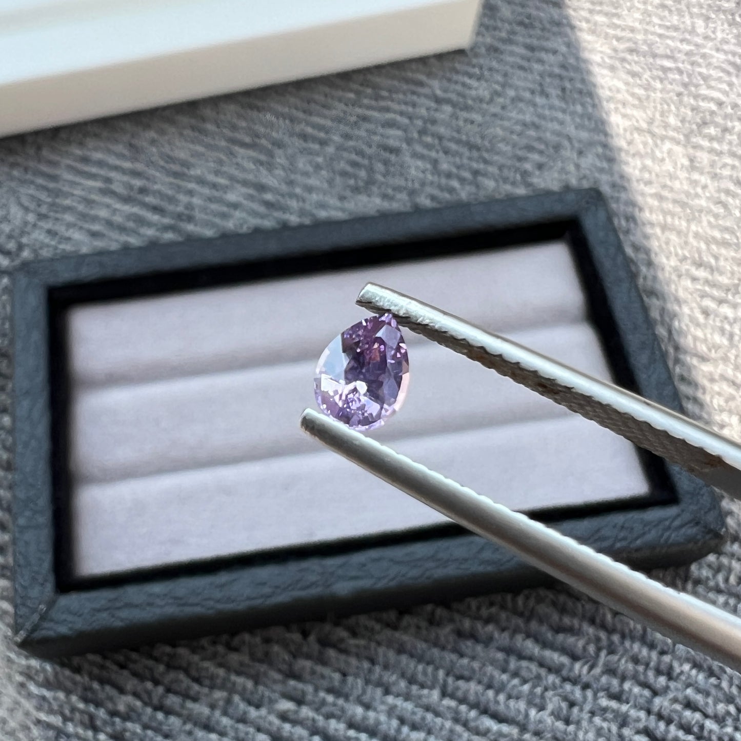 Opalescent purple Sapphire | Natural Sri lanka Ceylon Gemstone | Loupe Clean |