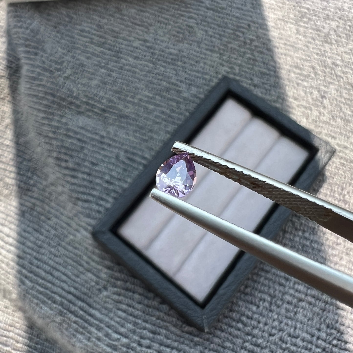 Opalescent purple Sapphire | Natural Sri lanka Ceylon Gemstone | Loupe Clean |