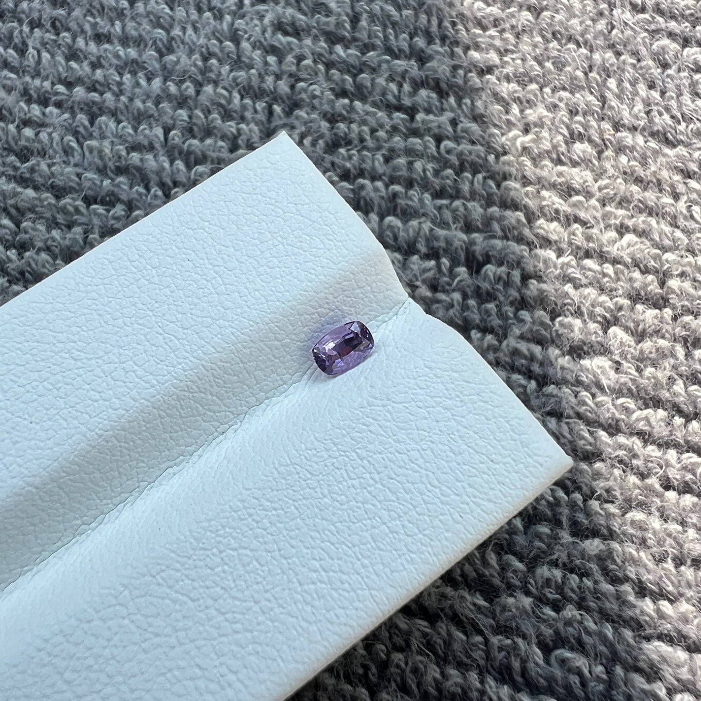 Opalescent Purple Sapphire | Natural Ceylon Gemstone | Loupe Clean & Rare