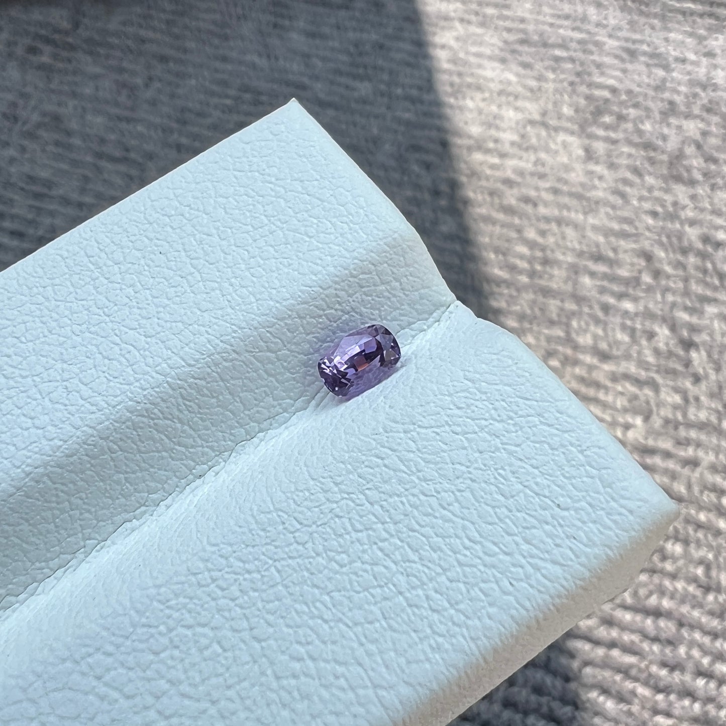 Opalescent Purple Sapphire | Natural Ceylon Gemstone | Loupe Clean & Rare