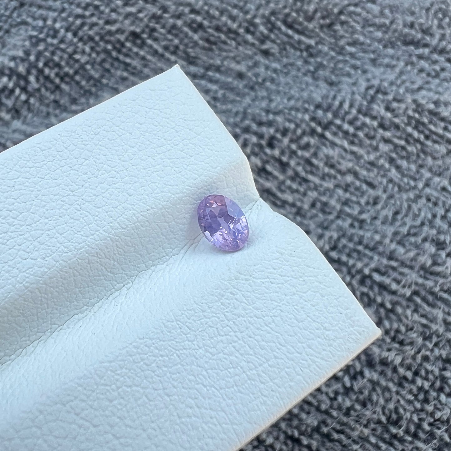 Opalescent Purple Sapphire | Natural Ceylon Sri Lanka Gemstone | Oval Cut | Untreated | Oval Shape