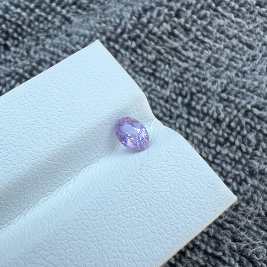 Opalescent Purple Sapphire | Natural Ceylon Sri Lanka Gemstone | Oval Cut | Untreated | Oval Shape