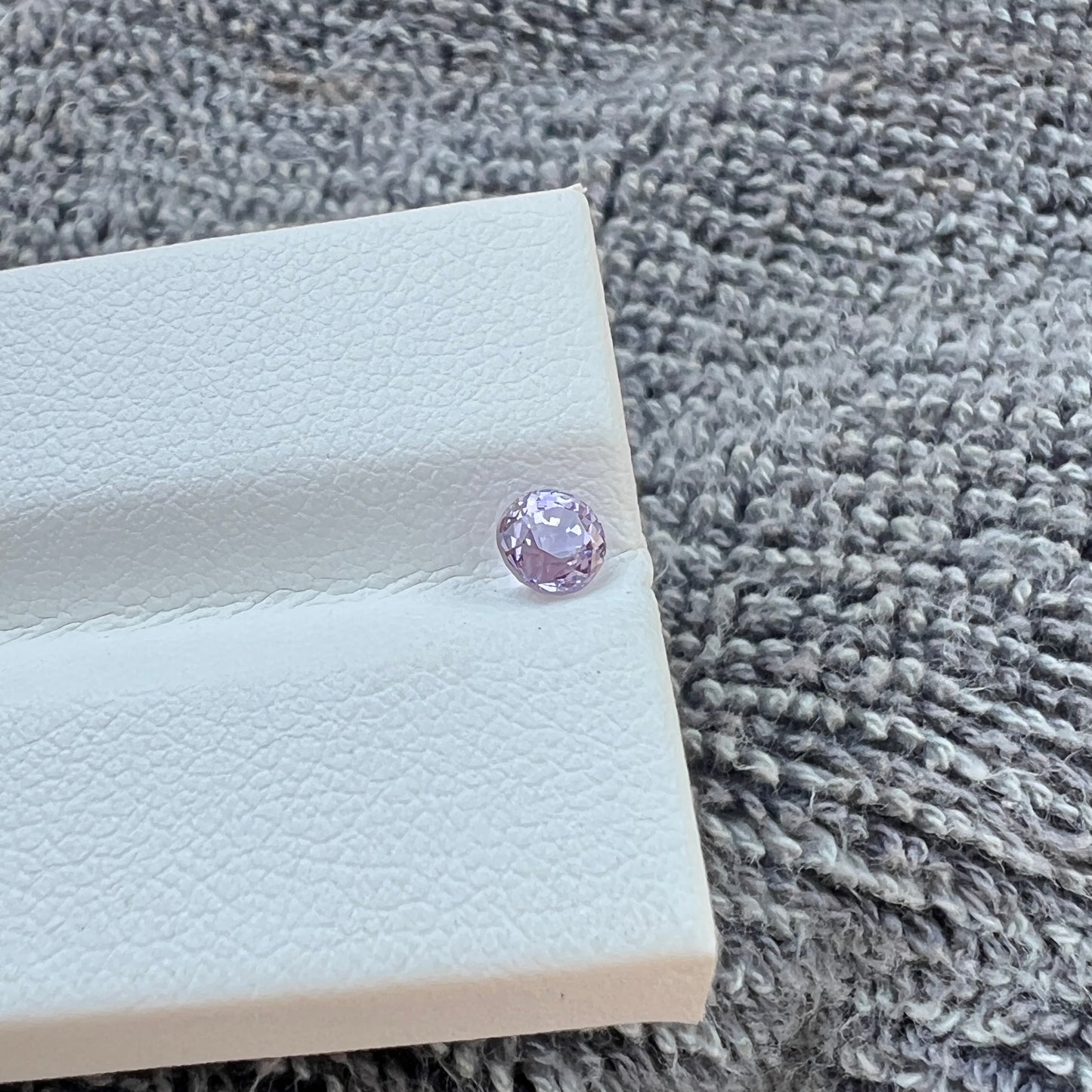 Opalescent Purple Sapphire | Natural Ceylon Sri Lanka Gemstone | Untreated Round Cut | Radiant Luster & Mesmerizing Glow