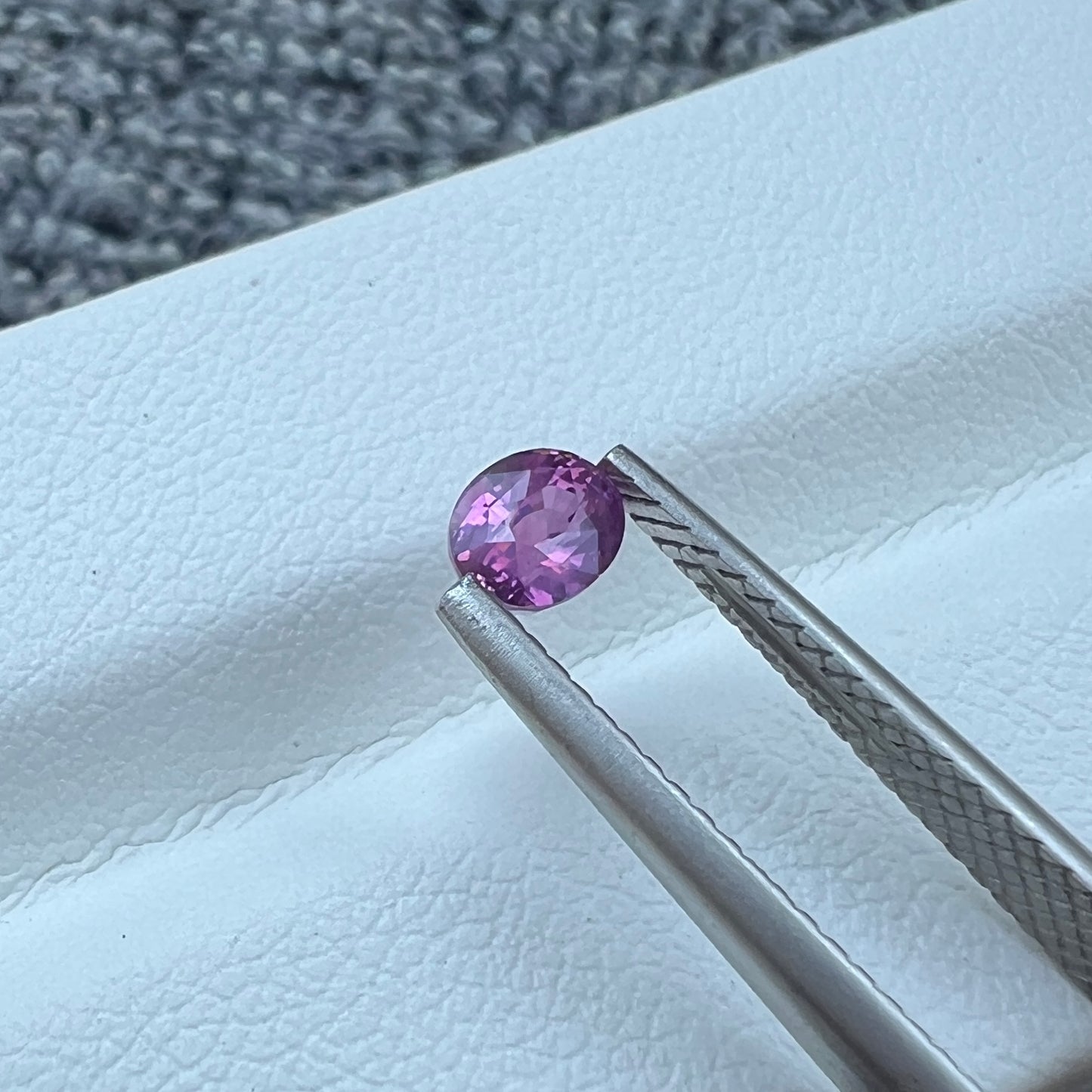 Opalescent Purple Sapphire | Natural Ceylon Sri Lanka Gemstone | Untreated Oval Cut | Captivating Luster & Glow