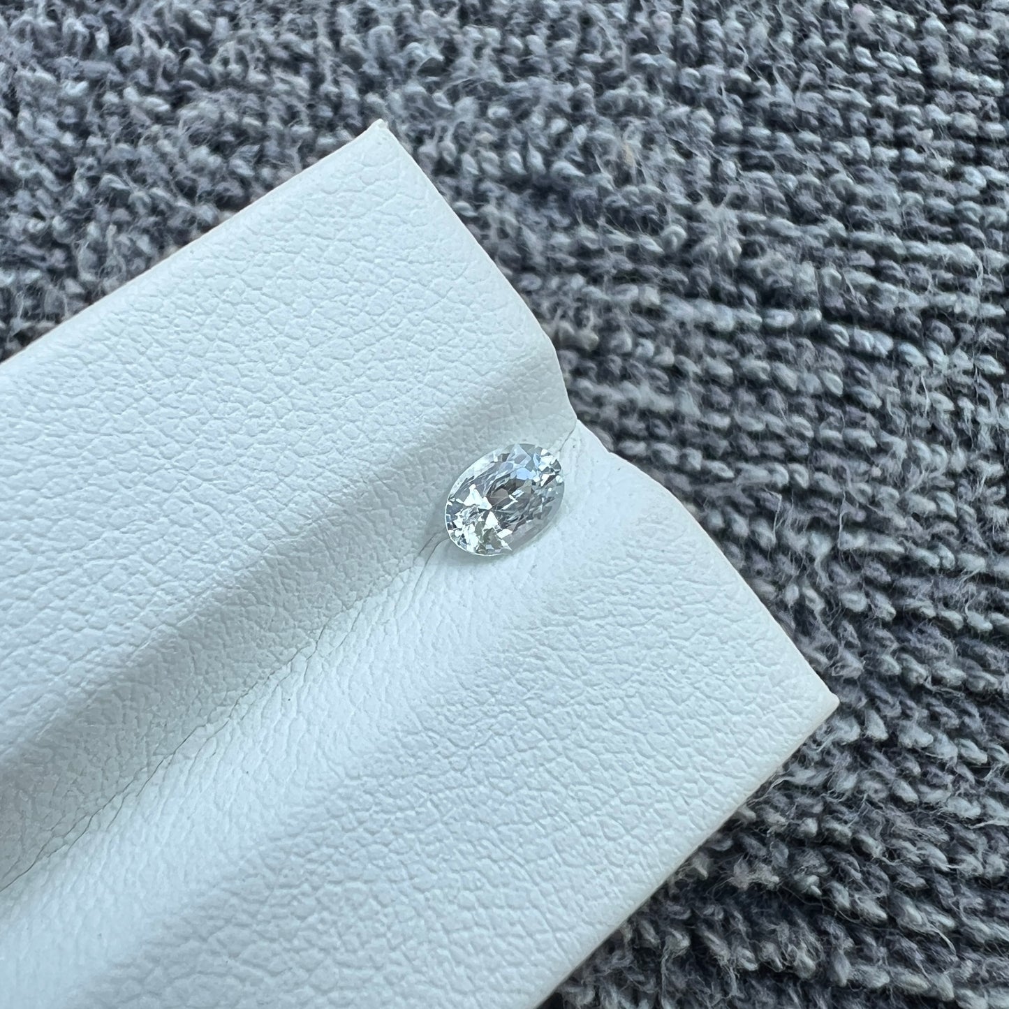 Natural White Sapphire | Ceylon Sri Lanka Gemstone | Diamond-Like Sparkle | Perfect for Rings & Love Gifts