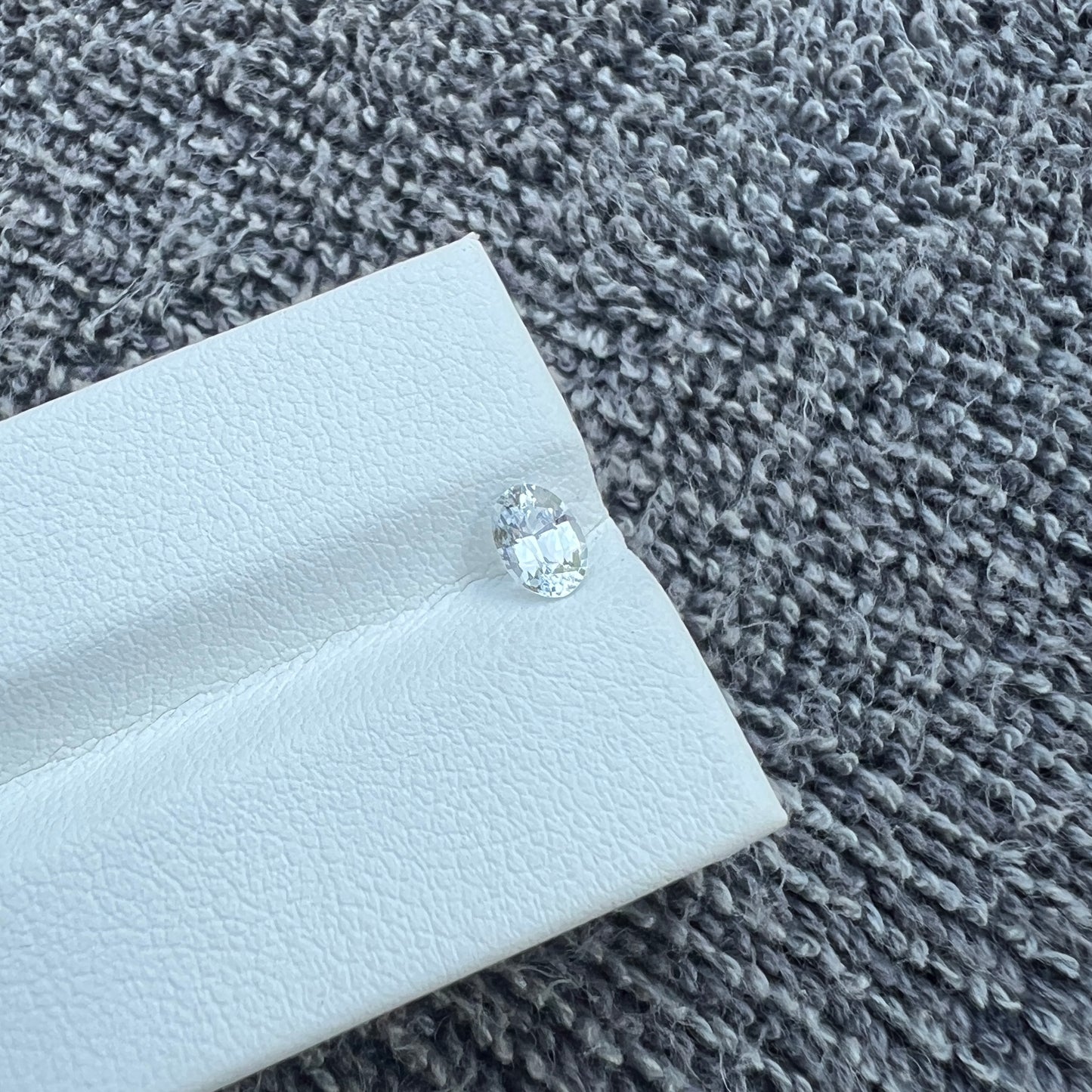 Natural White Sapphire | Ceylon Sri Lanka Gemstone | Diamond-Like Sparkle | Perfect for Rings & Love Gifts